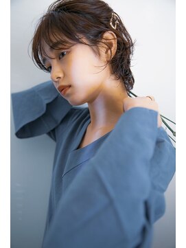 マイ ヘア デザイン 岡崎(MY hair design) 前髪/マチルダボブ/ピンクベージュ/インナーグレージュ/岡崎