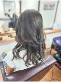 ロンググレージュハイライト♪