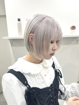 ミリ(MiLi) white silver