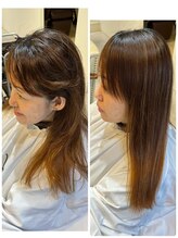 ラソニシカサイ(Lazo nishikasai) 髪質完全改善　ロング　エイジング毛対応ストレート