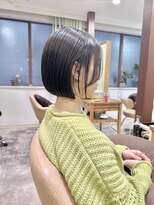 インビテーション 名古屋(invitation)&nbsp;◎ミニボブ/透明感アッシュ