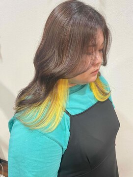 カラープロデュースバイアルバ(color produce byALBA) インナーカラー