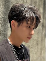 ロンド アンブル 四条烏丸(Lond ambre) センターパート/眉毛/短髪/メンズカット
