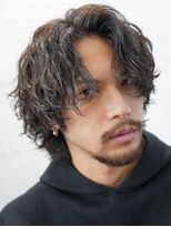 レタッチ バイ フィフス 天神大名(RETOUCH by fifth)&nbsp;波巻きスパイラルパーマツイストパーママッシュメンズパーマ束感