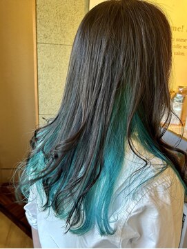 ブージーへアー(bougie hair) インナーカラー