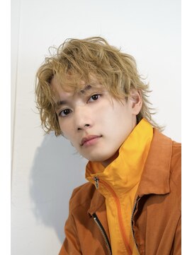 オーシャントーキョー(OCEAN TOKYO) メンズパーマツイスパ波巻きスパイラルマッシュセンターパート