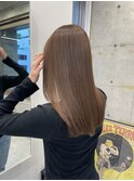 ナチュラルベージュ　ミルクティーベージュ　髪質改善