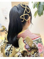 ジーウィズヘアー(G-with hair) 成人式アップ