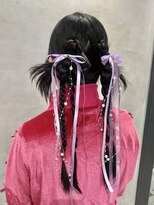 個性派ヘアメ/ツインカチモリ