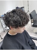 強めシャドウパーマ