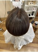 ハイライト×明るい白髪染め