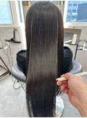 髪質改善サラサラプレミアム大人ガーリー韓国ロングAライン