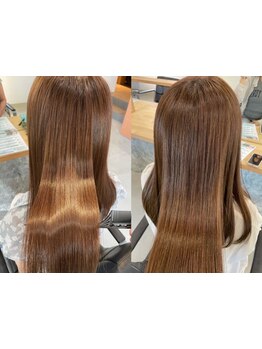 髪質に合わせたトリートメントをご提案！髪の芯から栄養補給し、毛先まで潤う憧れのサラツヤ美艶ヘアに♪