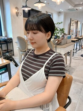 ラボヌールヘアーグレース 門前仲町店(La Bonheur hair grace) 【grace三瓶】大人気コンパクトショート