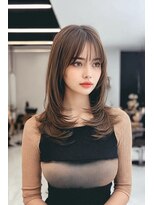 ノイエ 原宿 北参道(NoIE) レイヤーカット髪質改善カラー透明感カラー