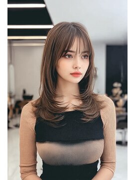 ノイエ 原宿 北参道(NoIE) レイヤーカット髪質改善カラー透明感カラー