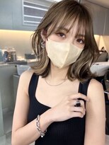 サイン 渋谷(SIGN)&nbsp;20代30代トレンドなレイヤーカットハッシュカットレイヤーボブ