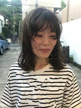 フェンヘアーアイス 中目黒(Fen.hair ici) 大人可愛い大人美人くすみカラーアッシュグレーベージュ