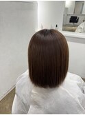 【miyon】韓国レイヤーカット×暗髪カラー×髪質改善