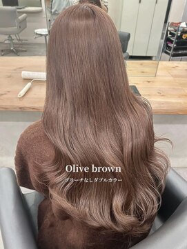 ベレーザ 渋谷(BELEZA) 17134ミディアムレイヤーカットチョコレートブラウンワンホン