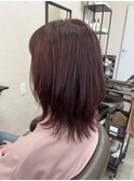 黒髪/クラゲヘアー/オリーブグレー/小顔/ココアベージュ/鎌取