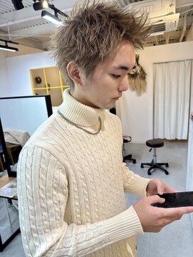 スパイキーショート/メンズスタイル