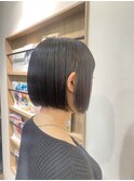 ぱっつんボブ