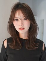 アンアミ オモテサンドウ(Un ami omotesando)&nbsp;ミディアムレイヤー　[ Unami omotesando 松川蓮 ]