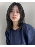 大人美人◎レイヤーお洒落ウルフレイヤーミディ