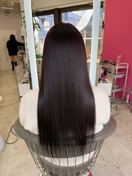 ロサ ファイブヘアー(Rosa..5Hair) ダークチェリーレッド