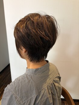 セゾン ド ジャポンの写真/【尾張旭】大人のショートスタイルはお任せ☆毎日のスタイリングが簡単な再現性の高いスタイルになれる☆