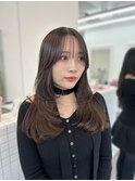 韓国風レイヤーパーマ
