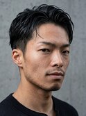 アップバングショート