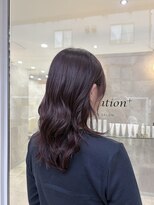 コレル(KORELLE) ツヤ感重視のパープルネイビーカラーで大人透明感