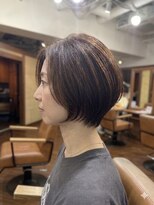 スリル ヘア アンド ネイル デザイン 恵比寿店(sulir hair and nail design)&nbsp;大人ショートボブ