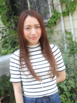 ヘアメイク パッセージ 千歳船橋店(hair make passage) ☆後ろ髪引かれるストレートロング☆