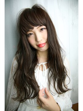 クロレ(CLORE) 厚めバングヴェールウェーブゆるカール【LOTUS大日】