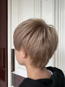 イーエル グランデ(e.ll grande) 【e.llgrande】桜ベージュ★メンズマッシュスタイル♪