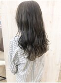 20代30代　大人可愛い透明感アッシュグレージュ★