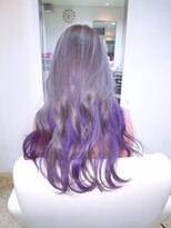 メルマードバーベル(Mermard Bavel)&nbsp;ミルクグレージュ×ラベンダーインナーカラー