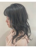 暗髪