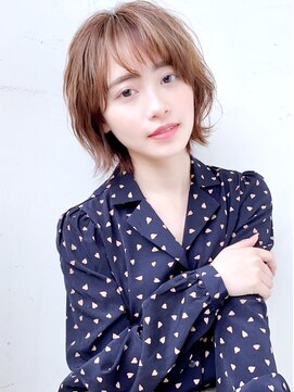 ラ ブレス 天王寺(LaBless) ボブに飽きたら、、ナチュラルウルフショートで気分転換♪