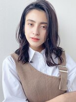 [K-two青山]かき上げ前髪スタイルで大人色っぽヘア[表参道/青山]