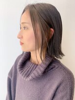 ゼル 桶川ベニバナウォーク店(ZELE)&nbsp;ぷつっとボブ＊イヤリングカラー