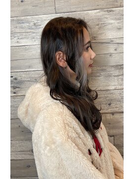 ニスル 町田店(NISURU) 似合わせカット/大人ガーリー/ダークアッシュ/着物/町田/町田駅