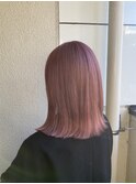 ペールピンク　髪質改善　【池袋】