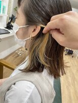 アクルヘアーバイテソロ(AKUR hair by tesoro)&nbsp;ばれなインナーカラー