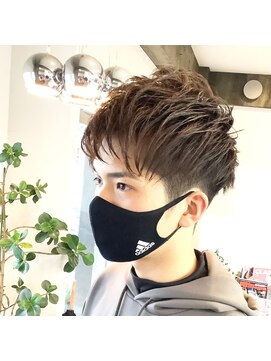 プリーモ ヘアー レガロ(Primo hair REGALO) 【REGALO】爽やかツーブロック【ナチュラル束感ショート】