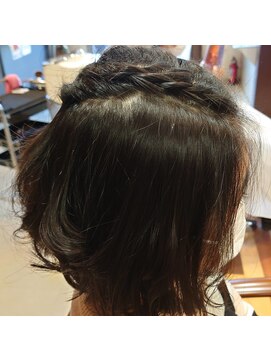 ジールドゥーエ(Zeal due) ヘアアレンジ