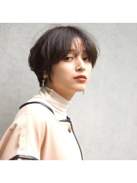 アトリエ フェム(atelier.fem) atelier.fem　ラフなマニッシュショートパーマ